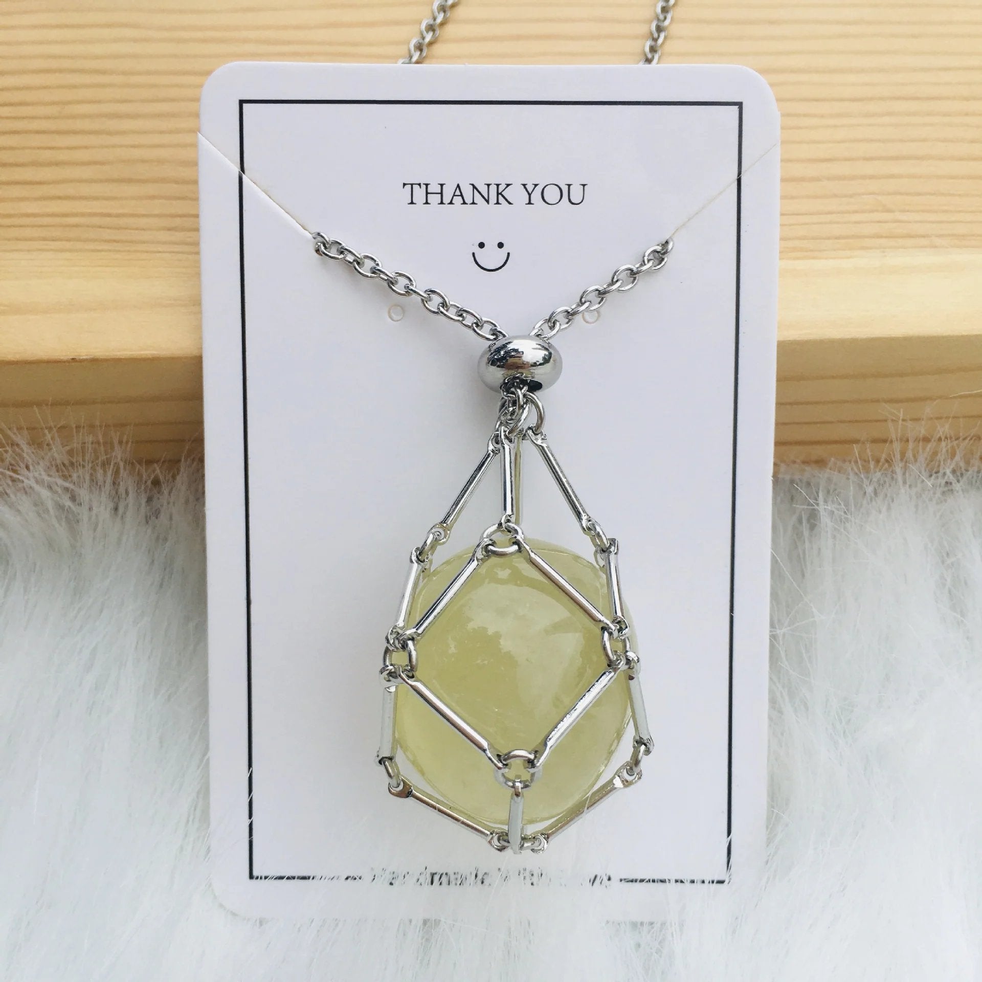 2023 Crystal Stone Holder Necklace - Free (Crystal) Gift Included🎁