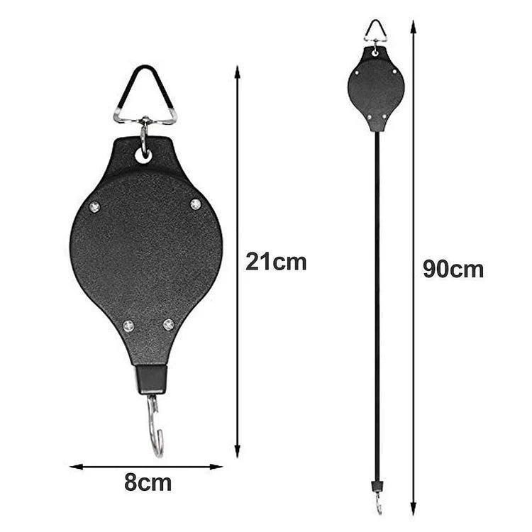 Easy to reach plant roller set