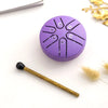 Buddha Stones Mini Steel Tongue Drum 3 Inch Sound Healing Drum Kit