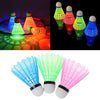 LED Colourful Shuttlecocks for Outdoor and Indoor Sport Activities (4 Pcs)