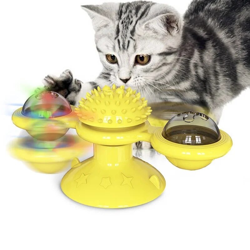 Windmill Cat Toy - Interactive Pet Toys for Cats