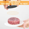 GrillMaster Round Burger Press: Non-Stick Patty Maker