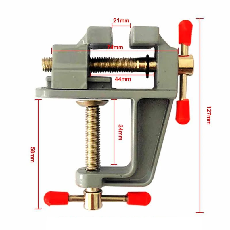 Multi-Functional Table-Top Grip Mini Vise