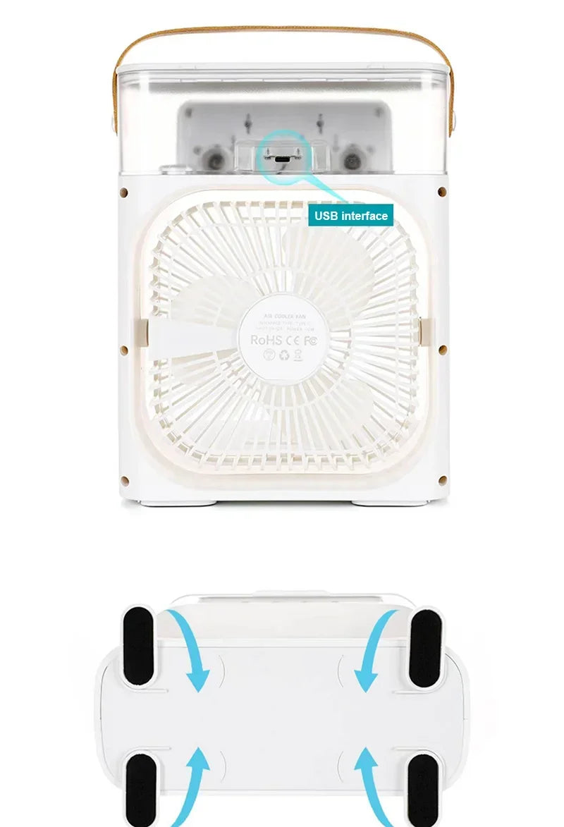 MistyAir: Portable Cooler Fan