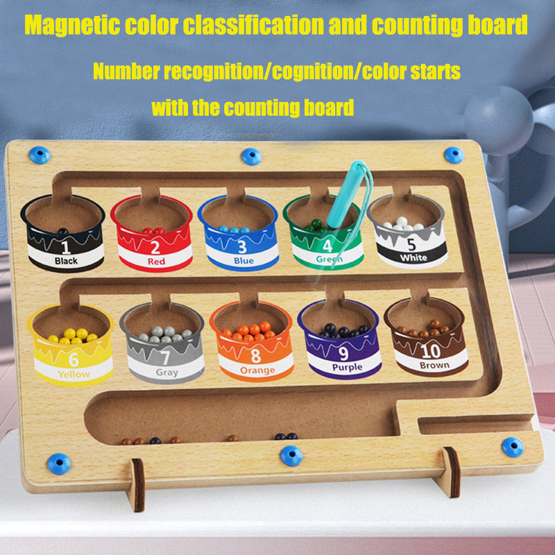 Montessori Magnetic Bead Maze Game