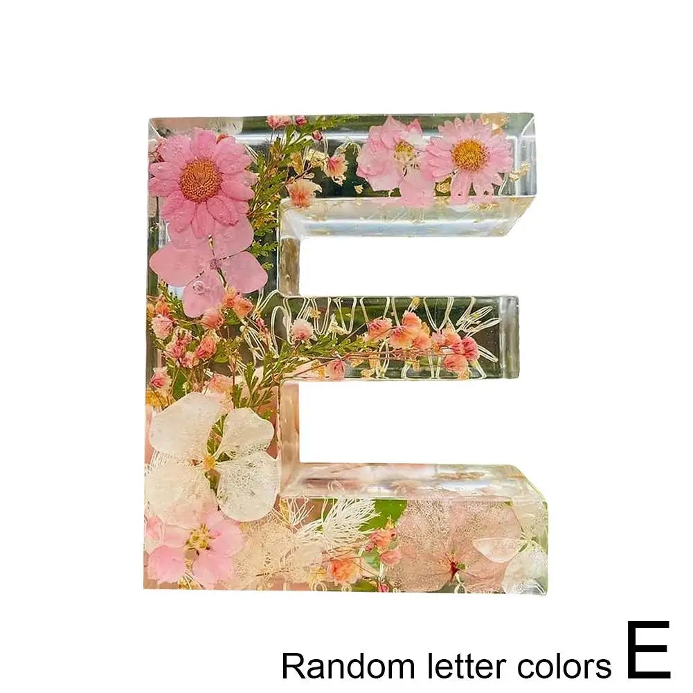 Floral Alphabet LED Night Light