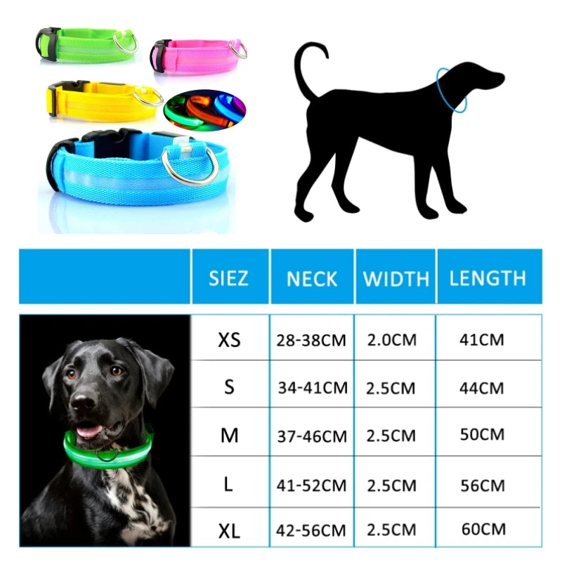 GlowGuard: Anti-Lost LED Dog Collar