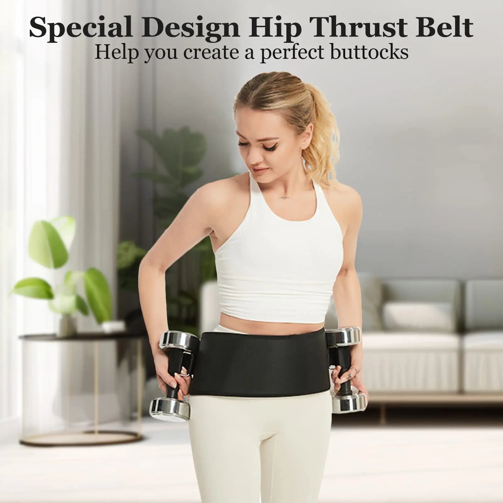 Ultimate Hip Thrust Belt for Home Workouts