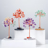 Mini Crystal Money Tree with Agate Base: Feng Shui Home Decor