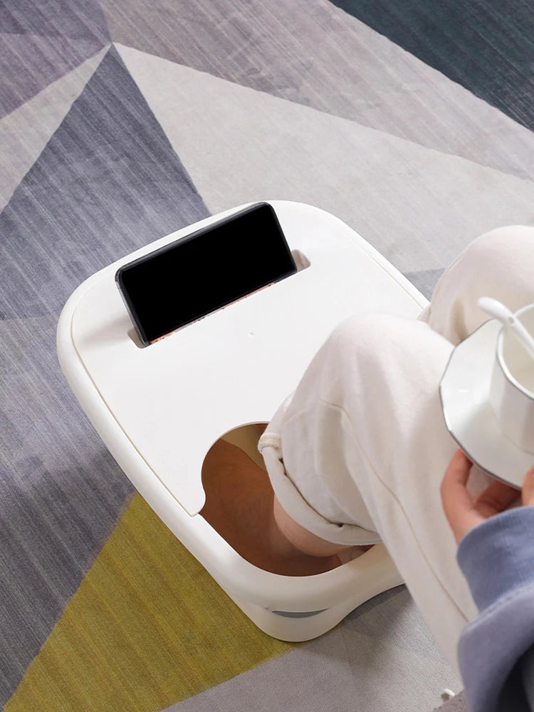 FlexiFoot Soak & Massage Tub: Foldable Spa Bucket