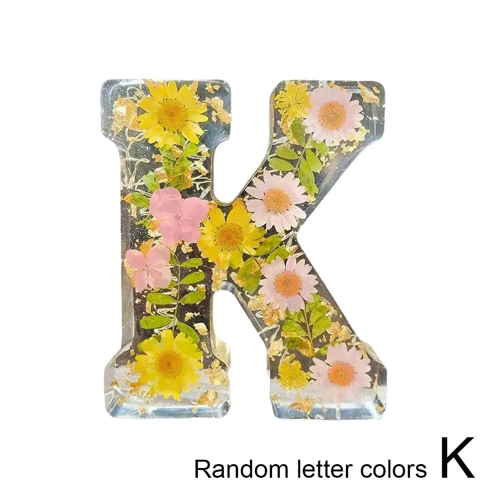 Floral Alphabet LED Night Light