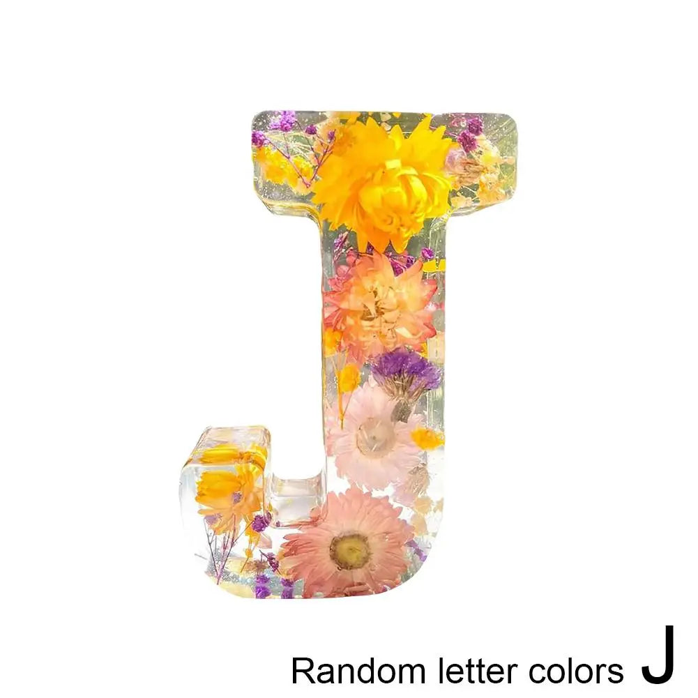 Floral Alphabet LED Night Light