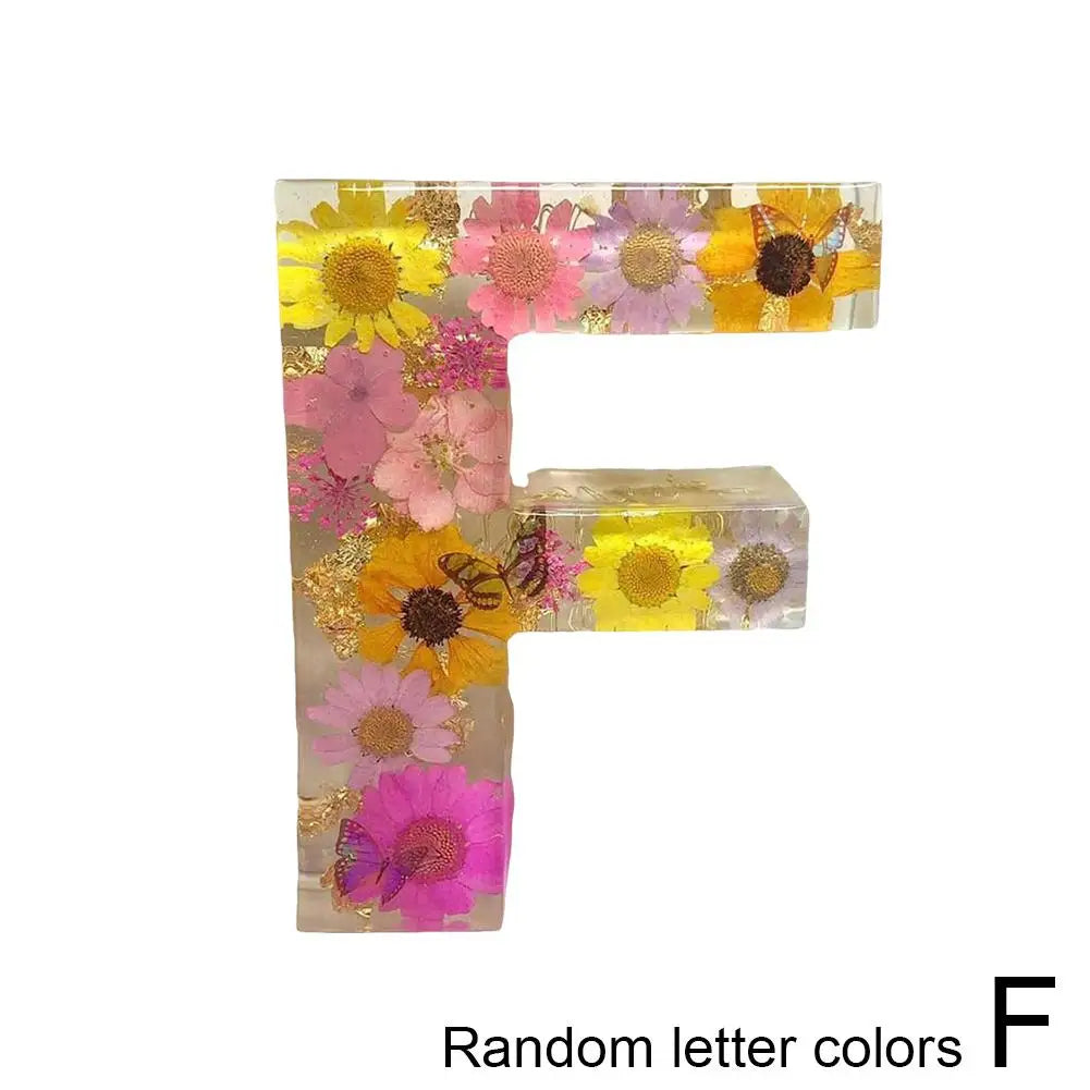 Floral Alphabet LED Night Light