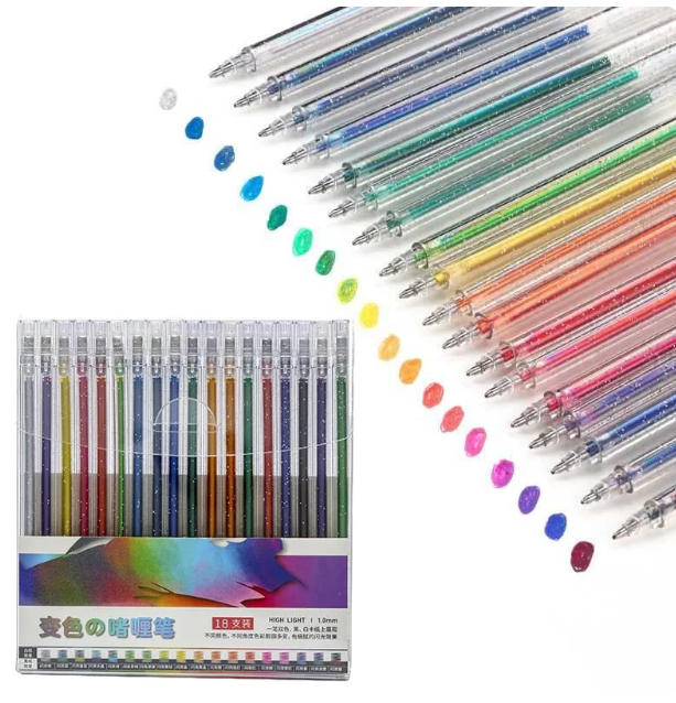 (Hot Sale Now-40% Off) Glitter Gel Pen Set