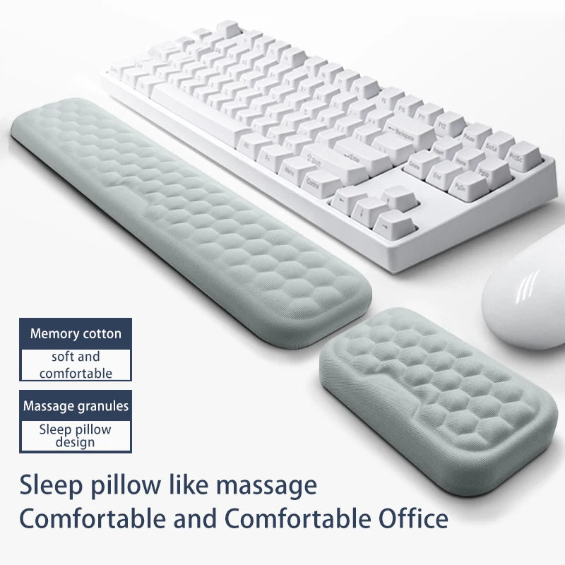 ComfortTouch: Ergonomic Keyboard and Mouse Wrist Rest