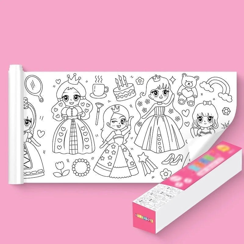 🔥NEW YEAR 2024 SALE 49% OFF🔥Children's Drawing Roll