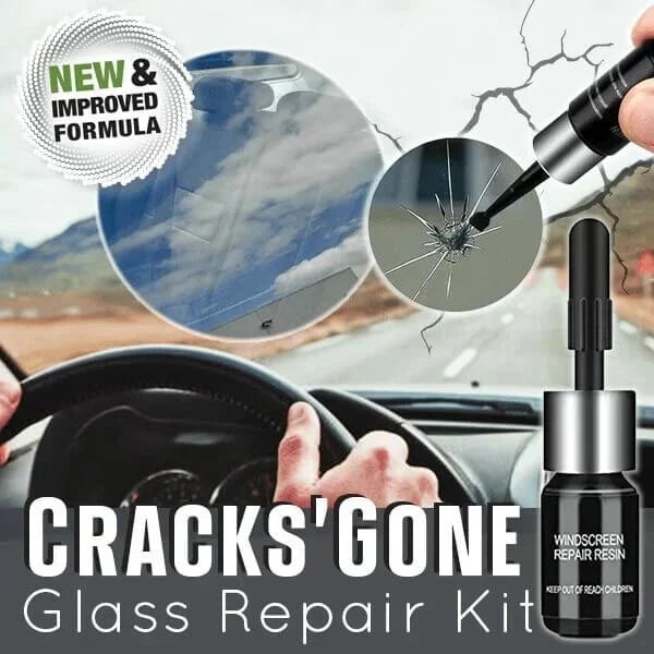 New Formula-Cracks Gone Windshield Repair Kit
