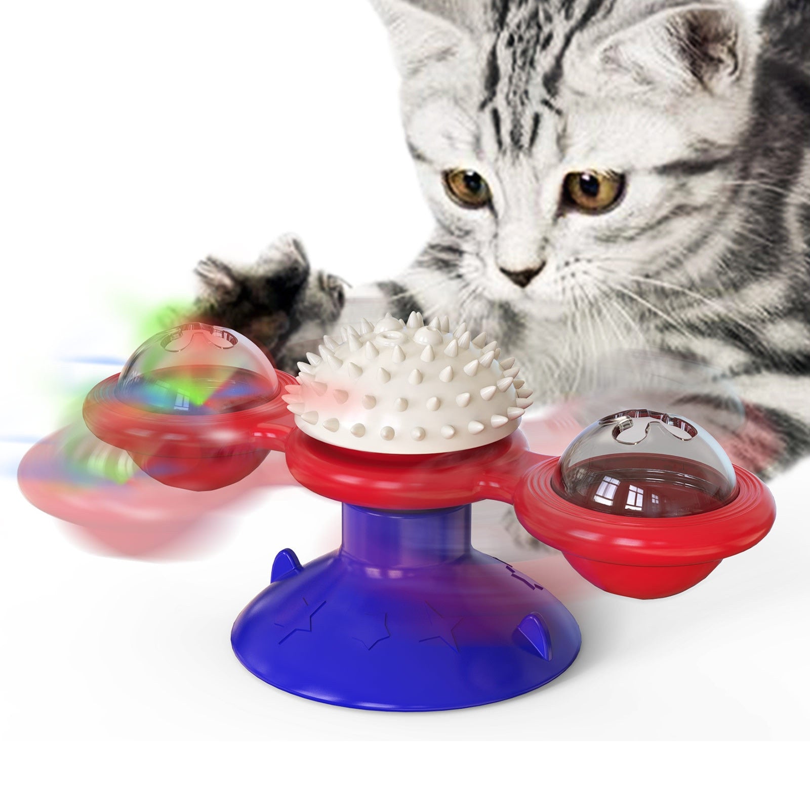 Windmill Cat Toy - Interactive Pet Toys for Cats