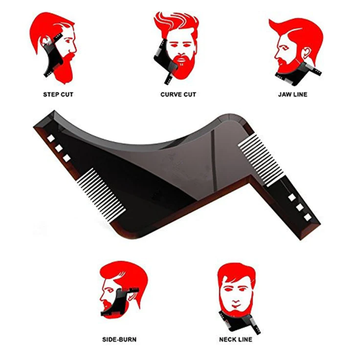 Beard Shaping Template