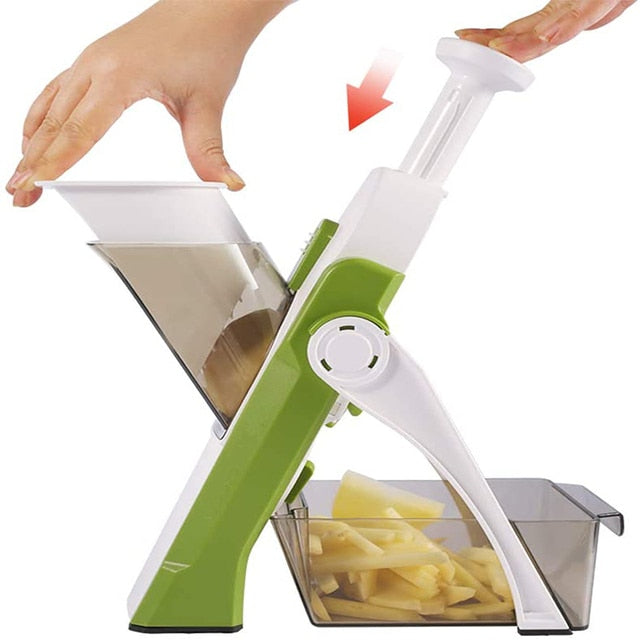 The FastChopper™ - Chopping Vegetable Slicer